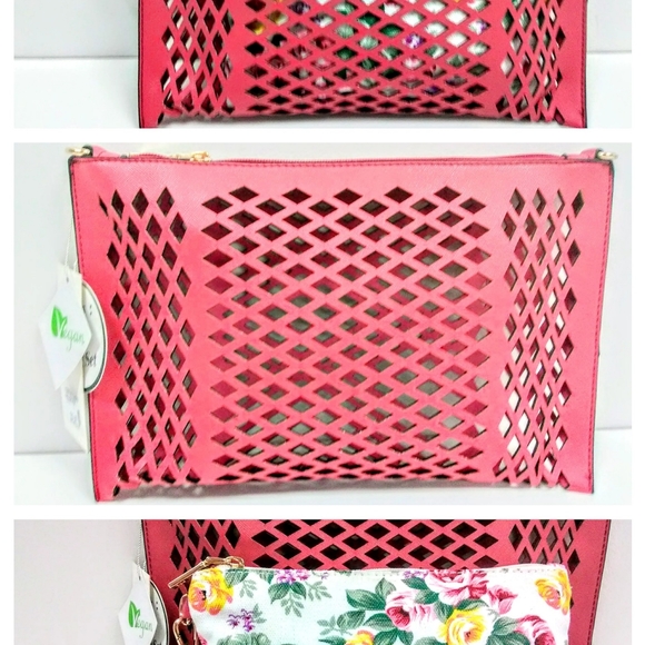 2 in 1 Hot Pink Clutch! - Picture 5 of 5